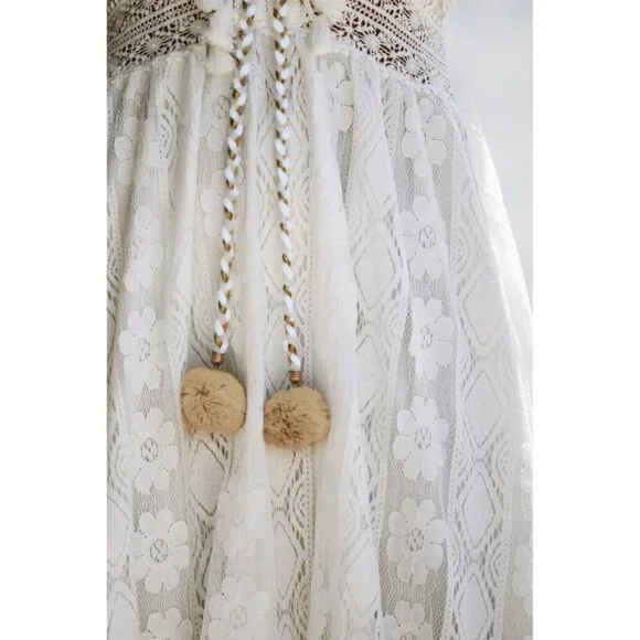 Cupshe Ariya V-neck Lace Up Slip Dress- NWT! - Picture 6 of 12